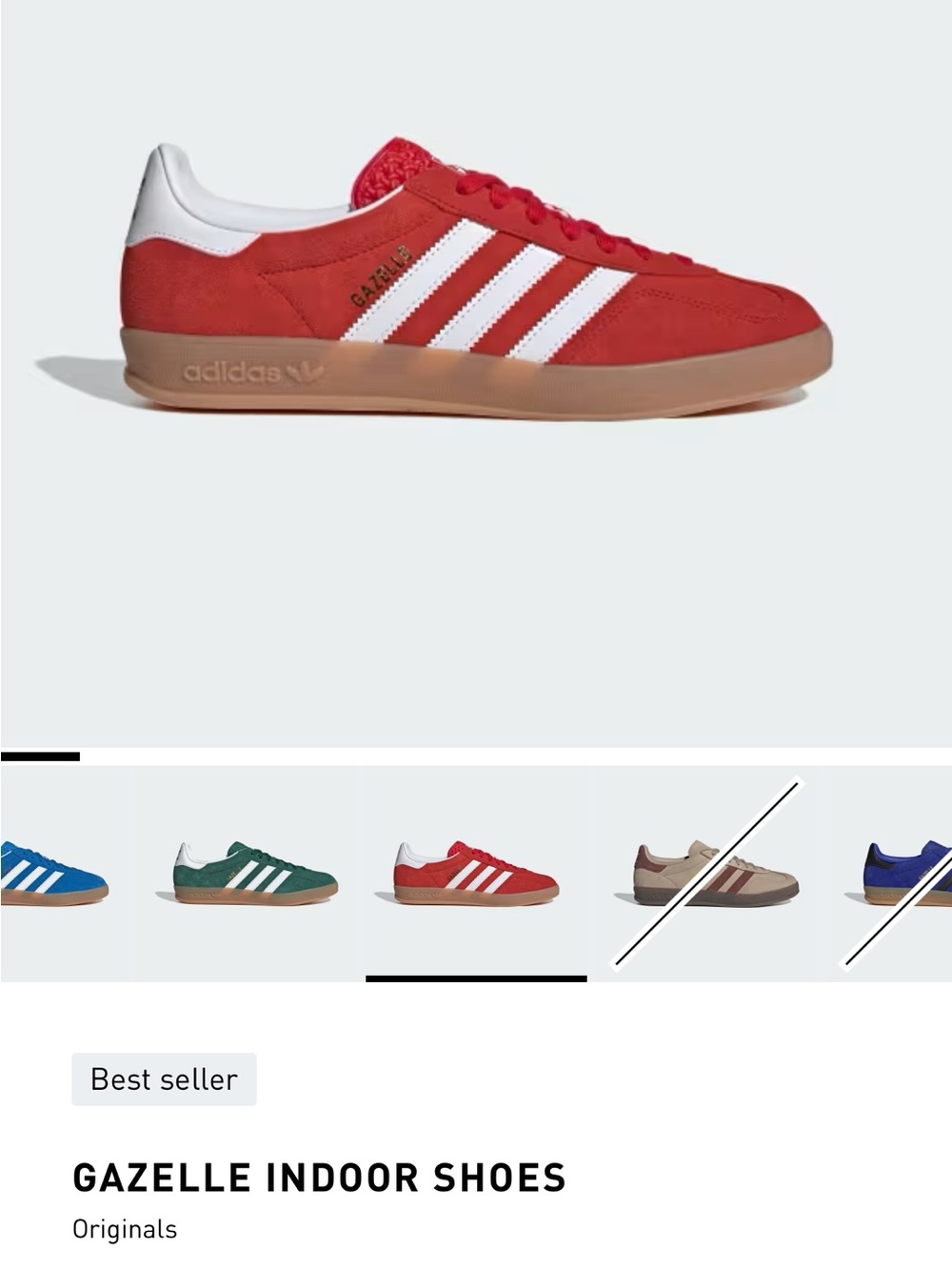 Adidas Gazelle Indoor Shoes - image 7